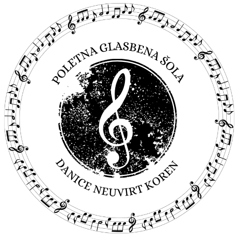 Logotip Poletne glasbene šole Danice Koren